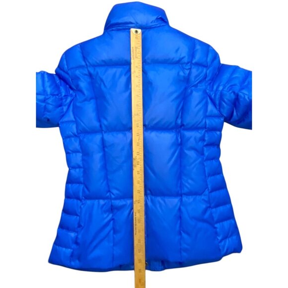 Marc New York Andrew Marc Eleanor Blue Puffer Coat Jacket Size S MISSING HOOD - Picture 8 of 16